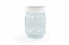 Glass storage jar "Prestige" 0,44L, snow-white